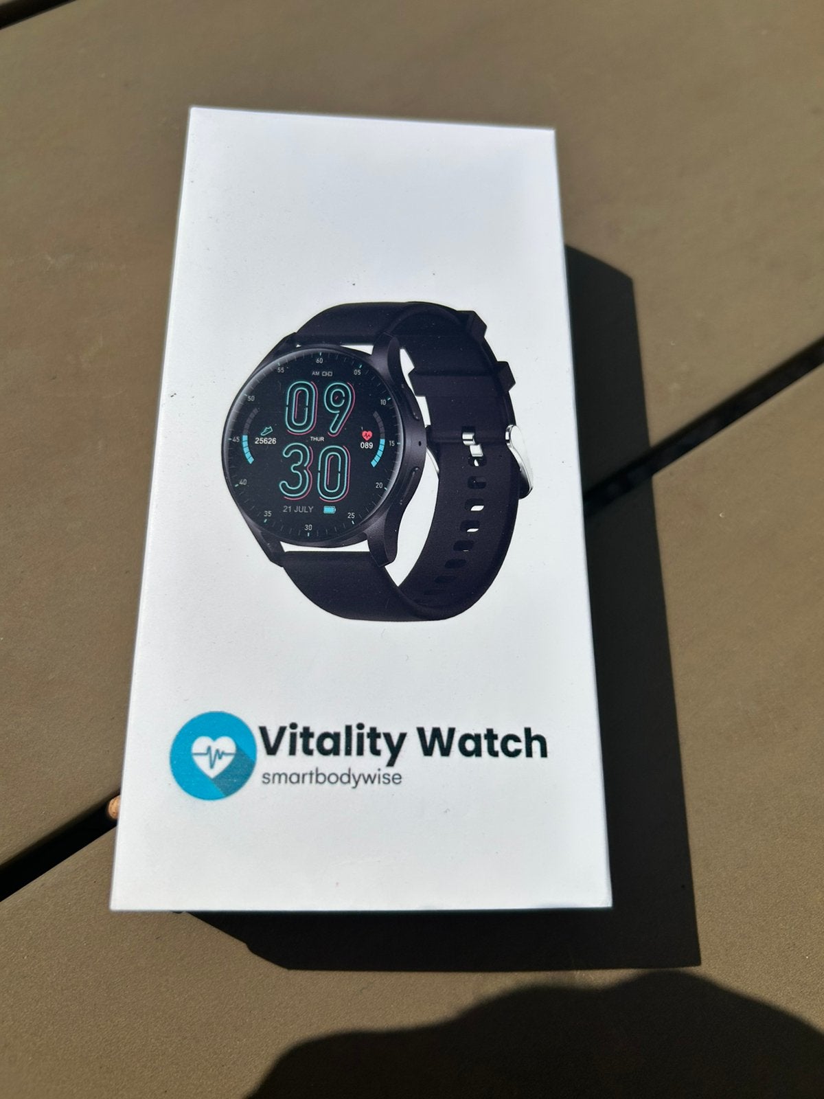 Smartwatch met veel functies., Ophalen, Nieuw, Zwart, Android