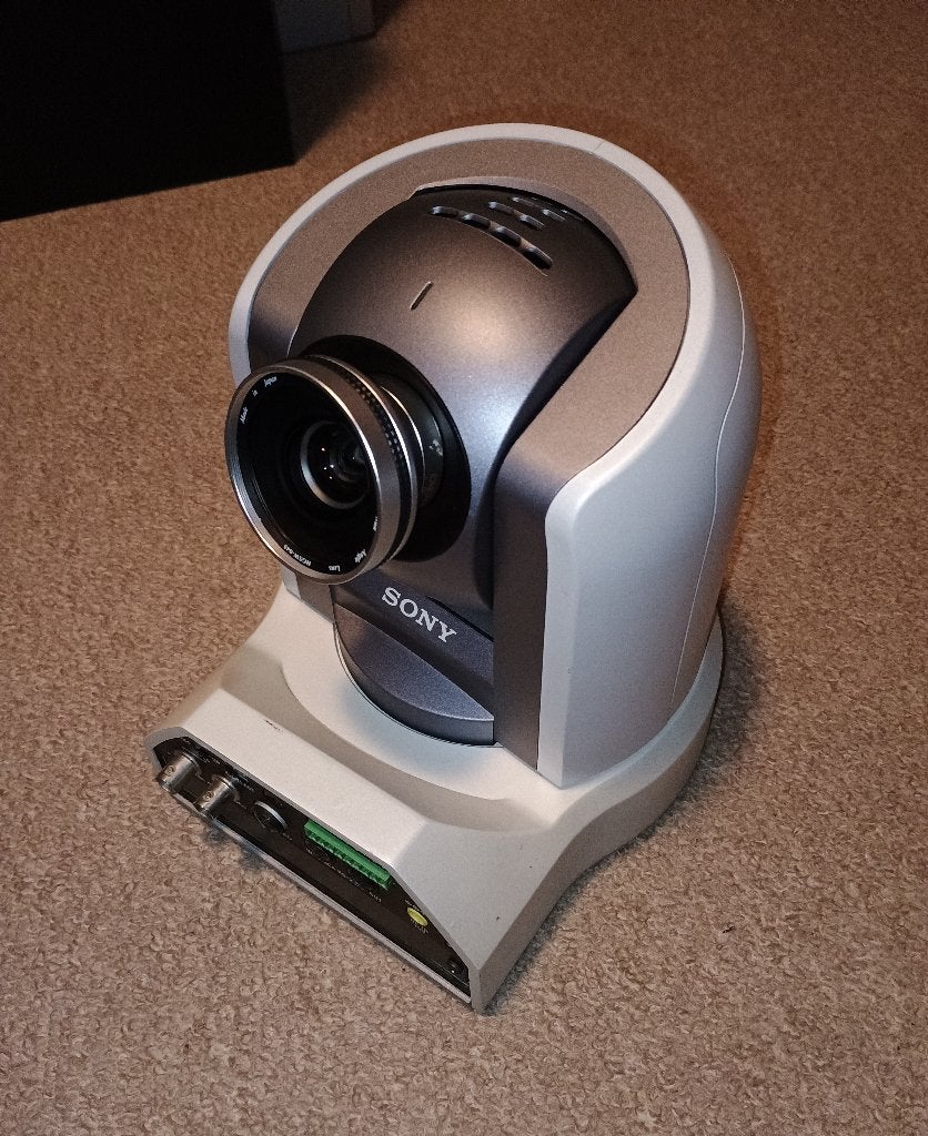 Sony brc-300p color video camera 3ccd ptz, Ophalen of Verzenden, Gebruikt, Binnencamera