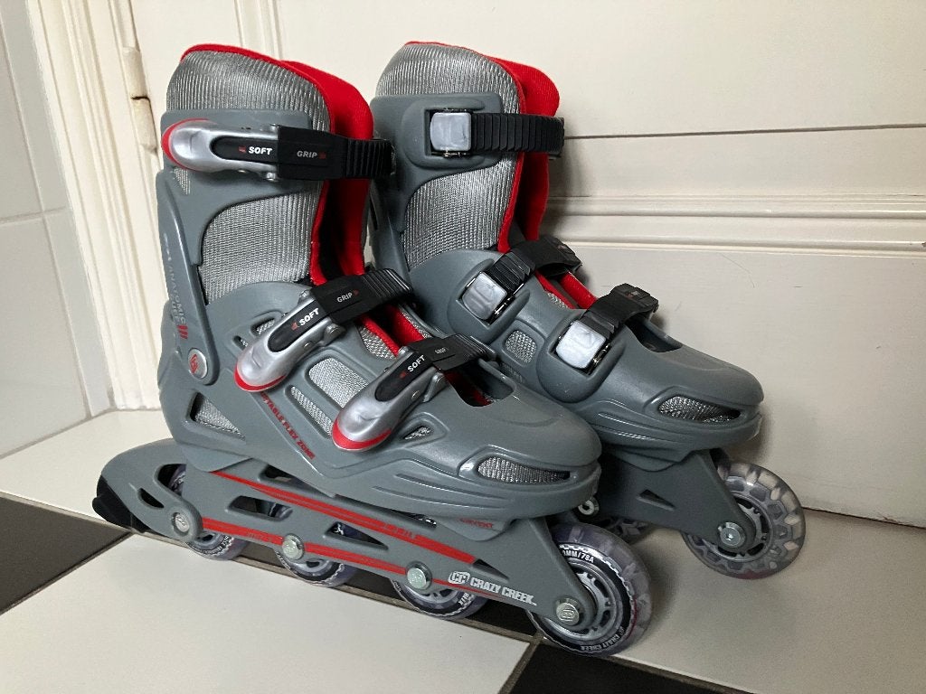 Skates skeelers Crazy Creek maat 38 in goede staat, Overige merken, Kinderen, Ophalen of Verzenden, Zo goed als nieuw