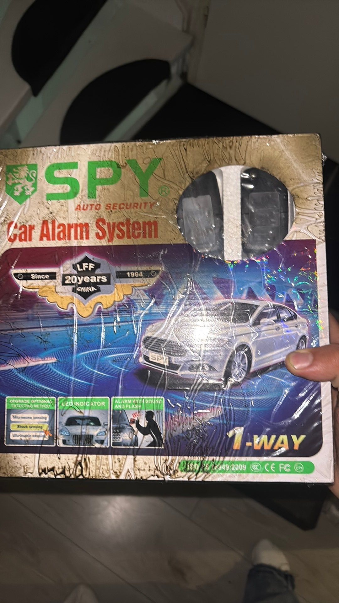 auto spy alarm system met  ding, Ophalen of Verzenden