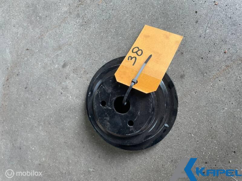 Poellie dubbele uitvoering Mercedes M115 benzine motor Gebru, Nieuw