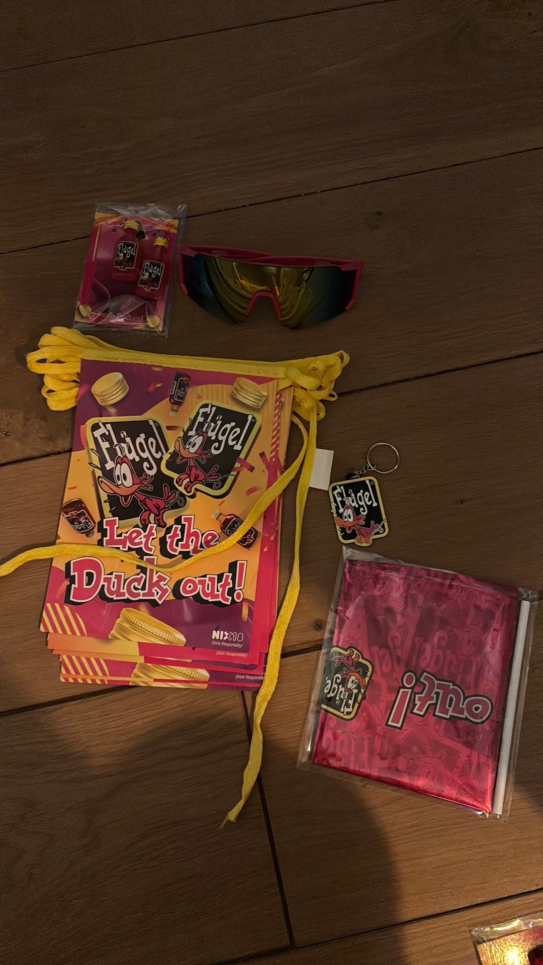 Flugel set, Verzenden, Zo goed als nieuw, Versiering