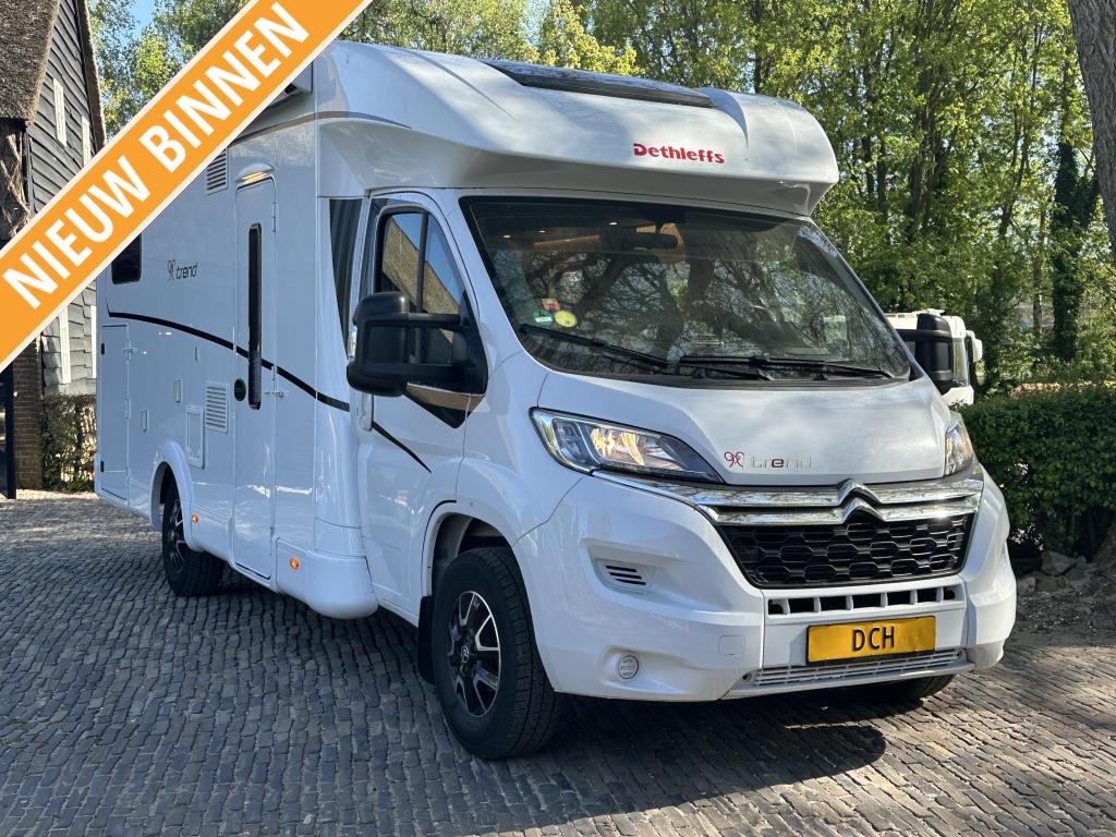 Dethleffs Trend T 7057 EB + Hefbed, Caravans en Kamperen, Luifel, Ringverwarming, Startonderbreker, 7 tot 8 meter