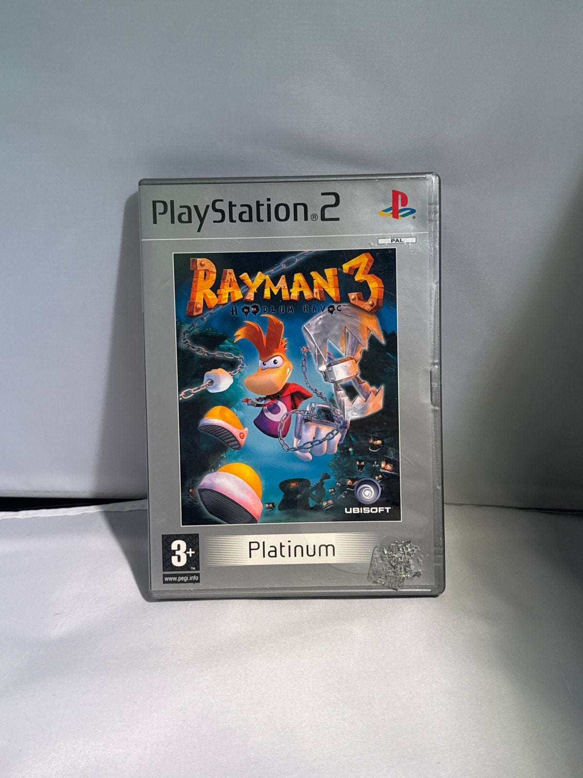 Rayman 3 Hoodlum Havoc Platinum Edition PS2, Spelcomputers en Games, Gebruikt, 1 speler, Ophalen of Verzenden, Vanaf 3 jaar