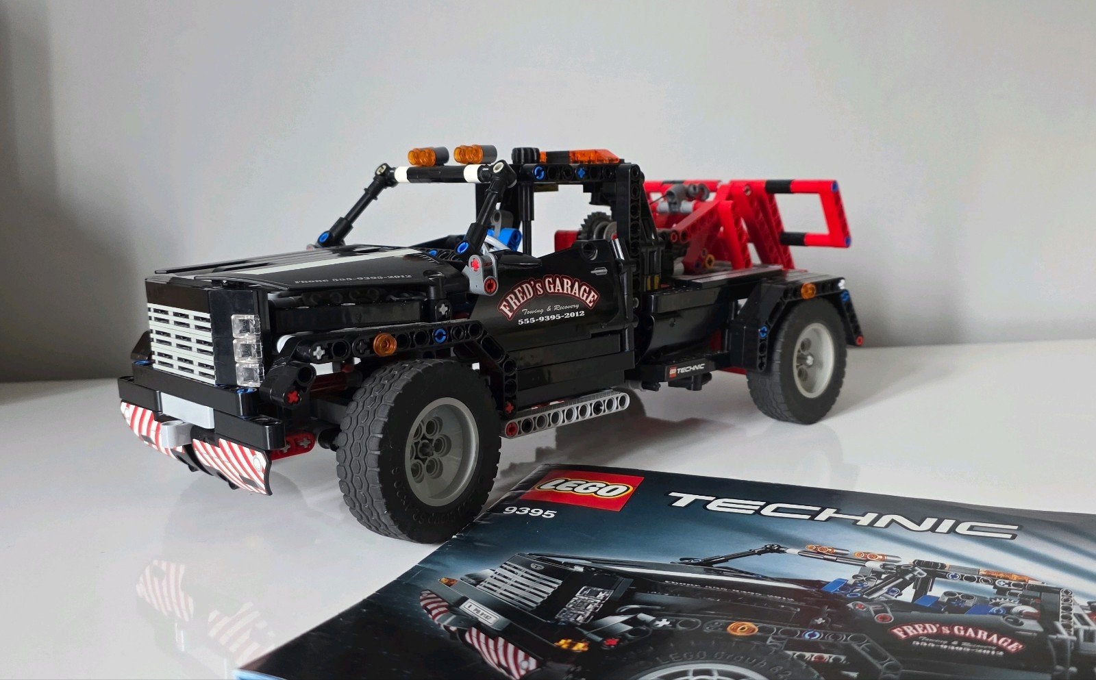 LEGO Technic 9395 Pick-up Sleepwagen – compleet, Kinderen en Baby's, Gebruikt, Lego, Ophalen of Verzenden, Complete set