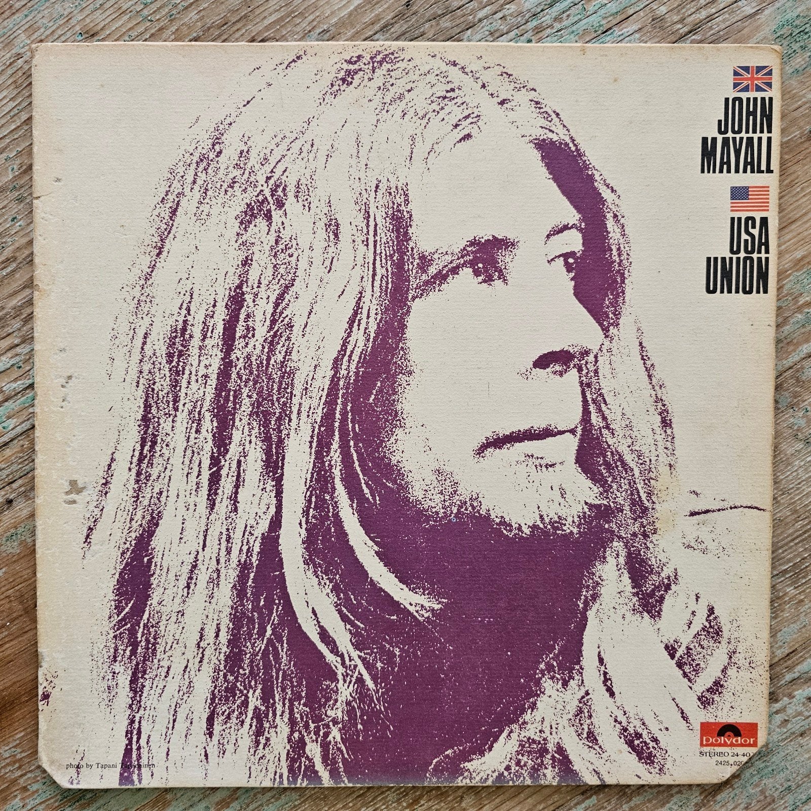 John Mayall - USA Union LP (Polydor, 1970), Ophalen of Verzenden, Gebruikt, 12 inch, LP