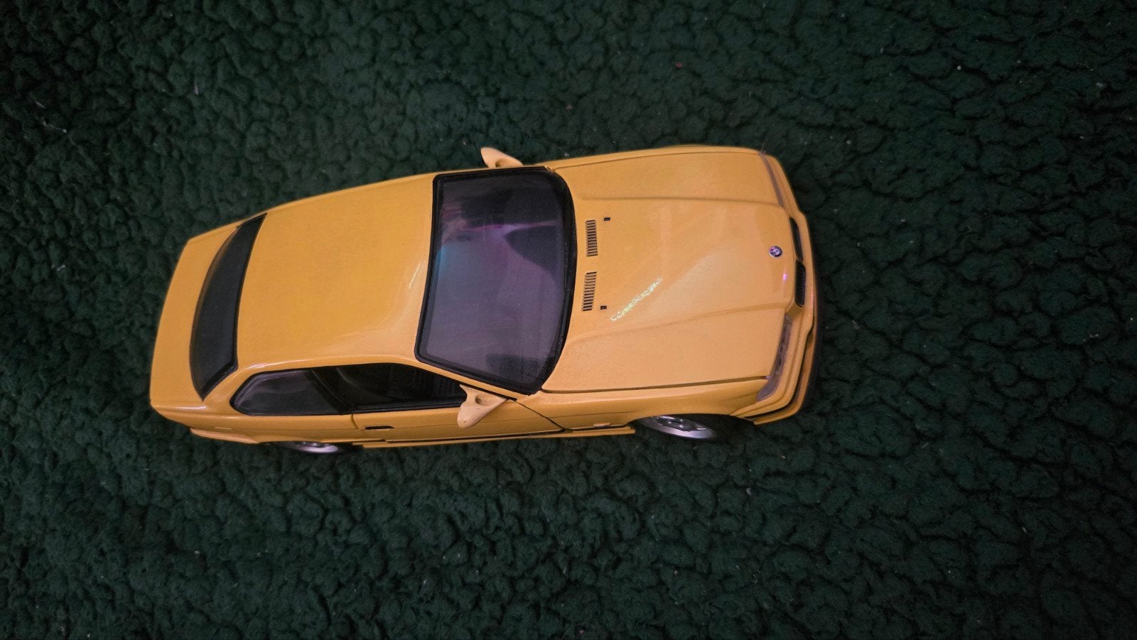 UT Models BMW M3 E36 Coupé Geel - Schaalmodel, Ophalen, Gebruikt, Auto, Overige merken