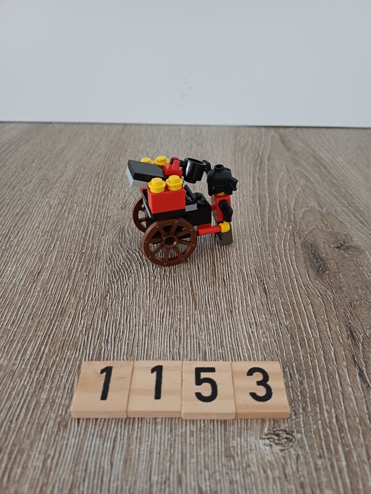 Lego Ridder met Kar 2540, Ophalen of Verzenden, Gebruikt