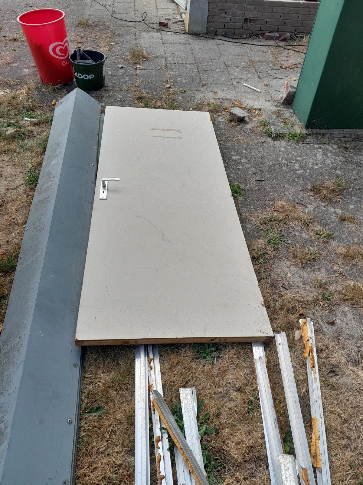 binnendeuren, Doe-het-zelf en Verbouw, Platen en Panelen, Ophalen of Verzenden, Gebruikt, Hout