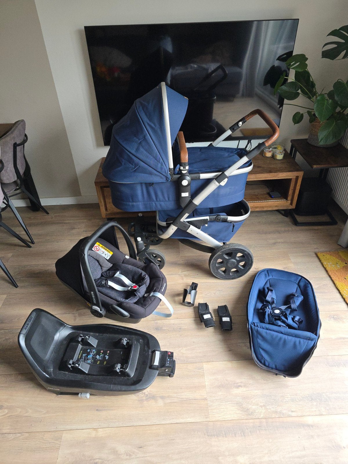 Joolz Geo2 compleet parrot blue, Ophalen, Zo goed als nieuw