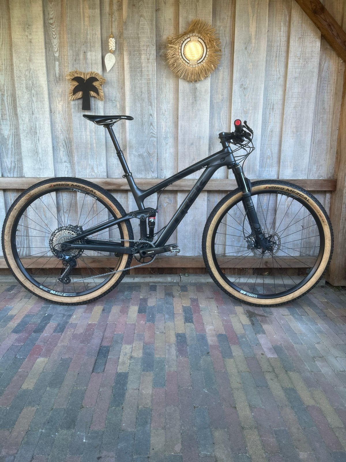Trek Top Fuel 9.8 SL maat M, Gebruikt, Ophalen of Verzenden, Schijfrem, Trek