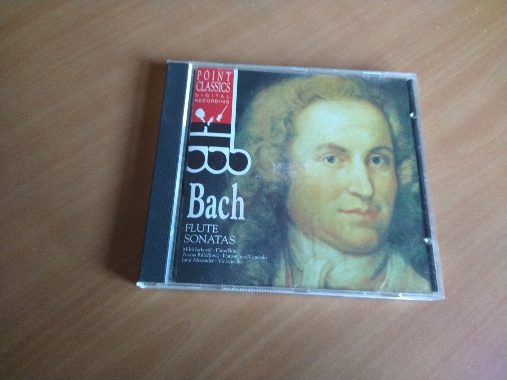 CD J.S. Bach – Flute Sonatas, Ophalen of Verzenden, Barok, Zo goed als nieuw, Kamermuziek