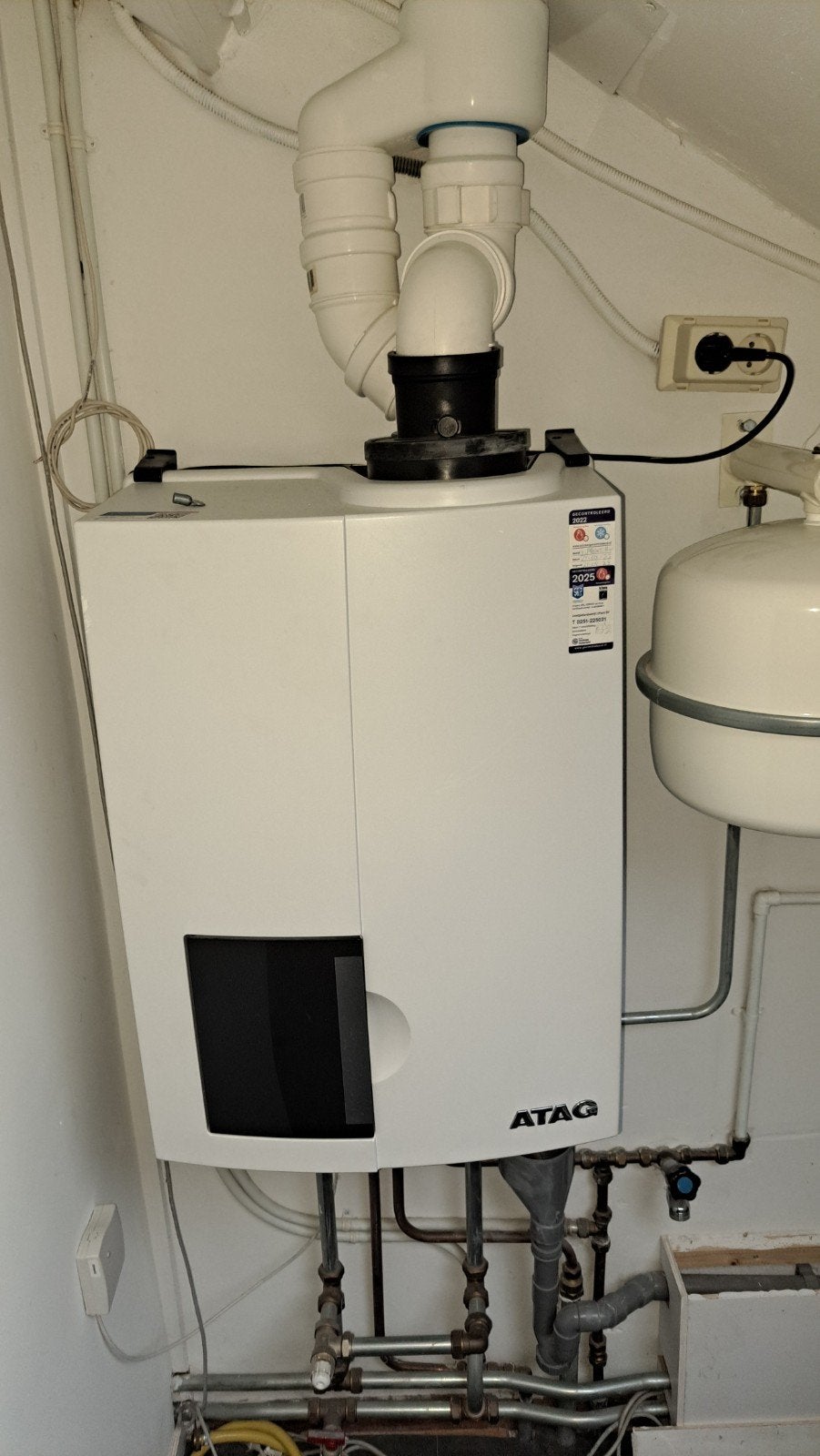 ATAG E325EC CW5 in goede staat, Ophalen, Gebruikt, Aardgas, Geiser