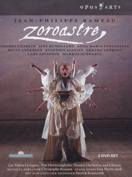 Rameau, Anders J. Dahlin, Sine Bundgaard  Zoroastre DVD, Alle leeftijden, Ophalen of Verzenden, Gebruikt, Muziekvideo's