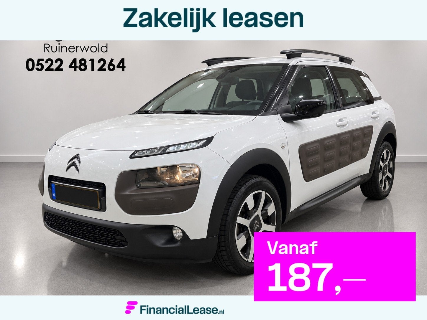 Citroen C4 CACTUS 1.2 e-VTi Feel-Navi-Camera-17"-AUTOMAAT-, Euro 6, 82 pk, 3 cilinders, C4 Cactus