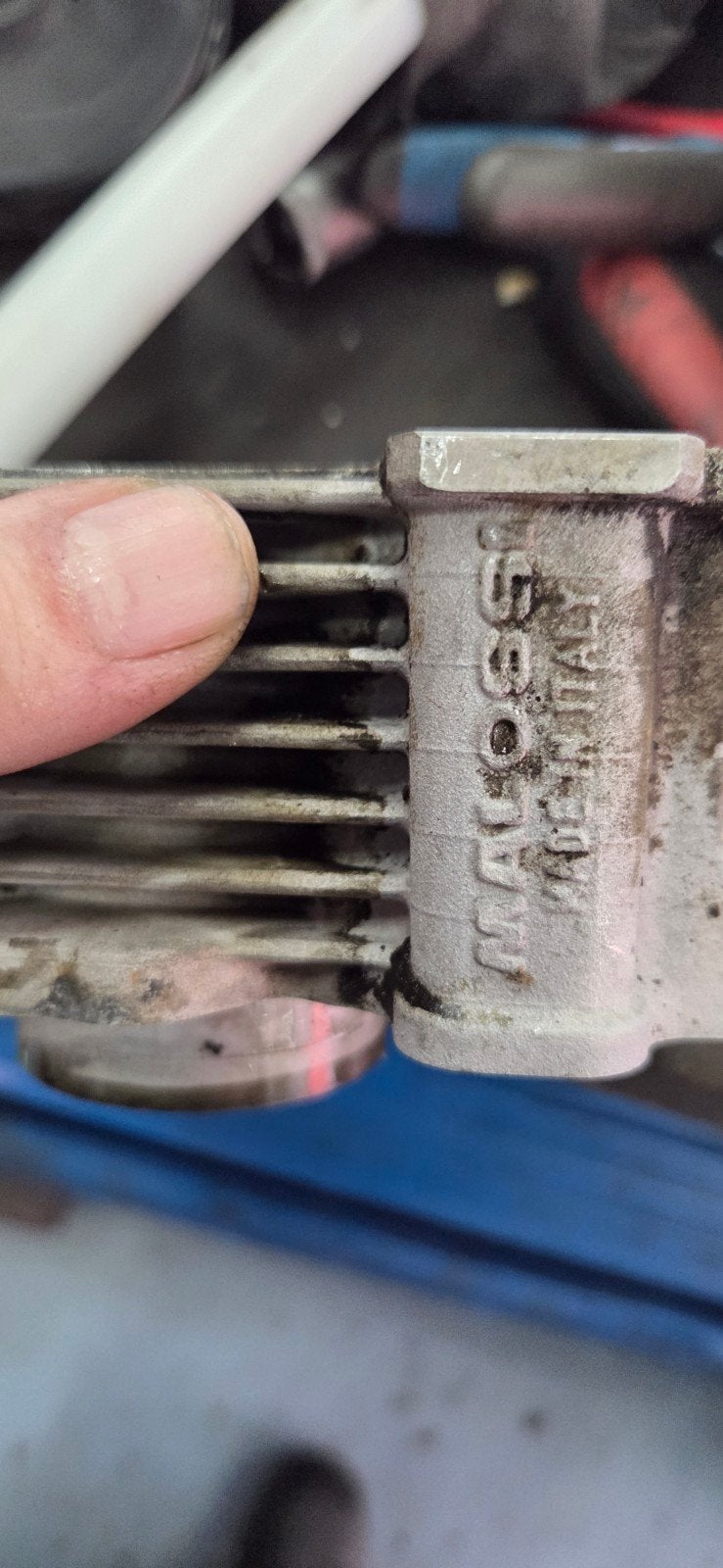 80cc cilinder malossi piaggio 4t 2v, Ophalen of Verzenden, Zo goed als nieuw, Cilinder, Piaggio