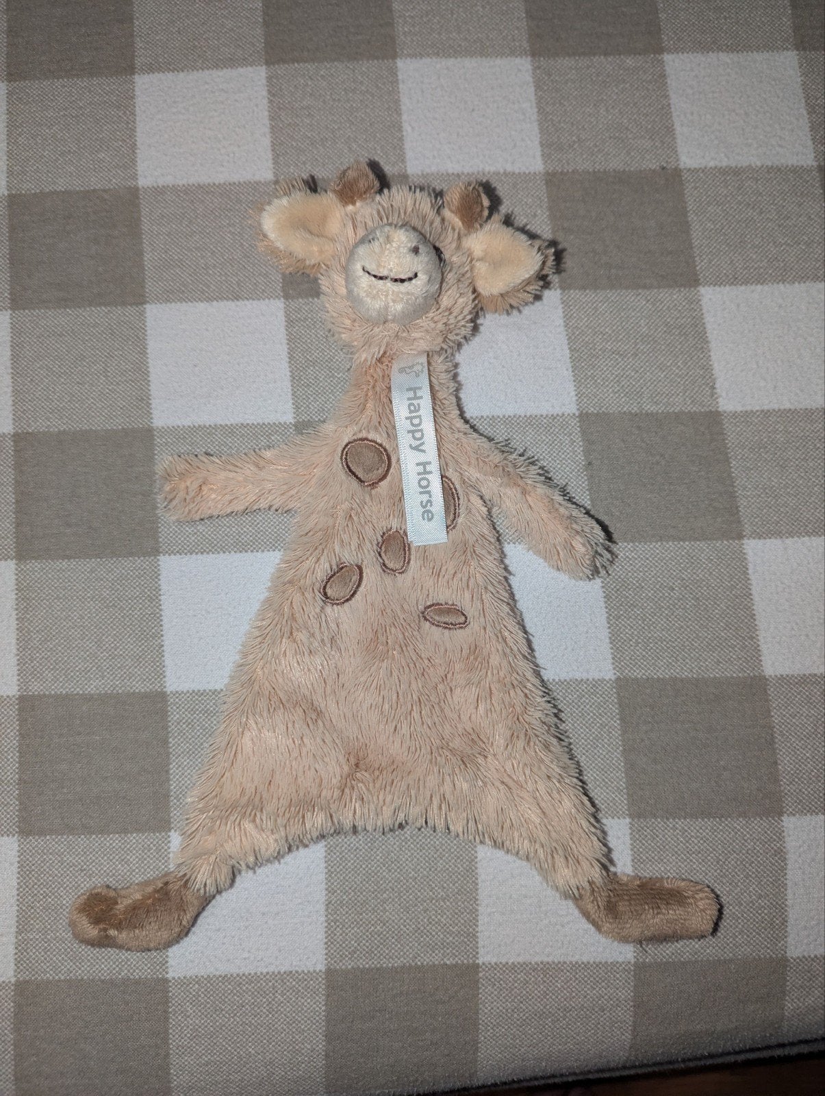 mooie knuffel doekje Giraf happy horse nieuw, Ophalen, Nieuw, Overige typen