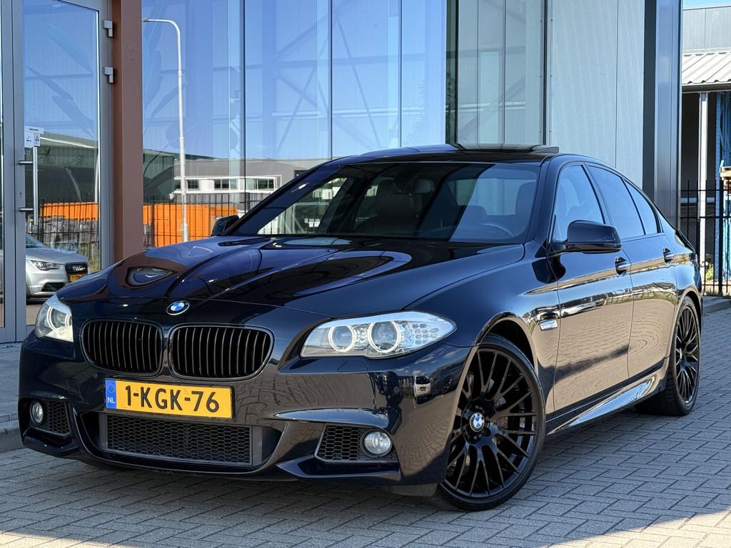 BMW 5 Serie 535d High Executive M Pakket | Memory | Schuifda, Auto's, BMW, Automaat, Euro 5, Achterwielaandrijving, Gebruikt