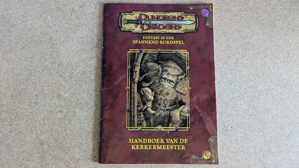 Dungeons & Dragons Fantasy in een spannend bordspel DM Guide, Ophalen of Verzenden