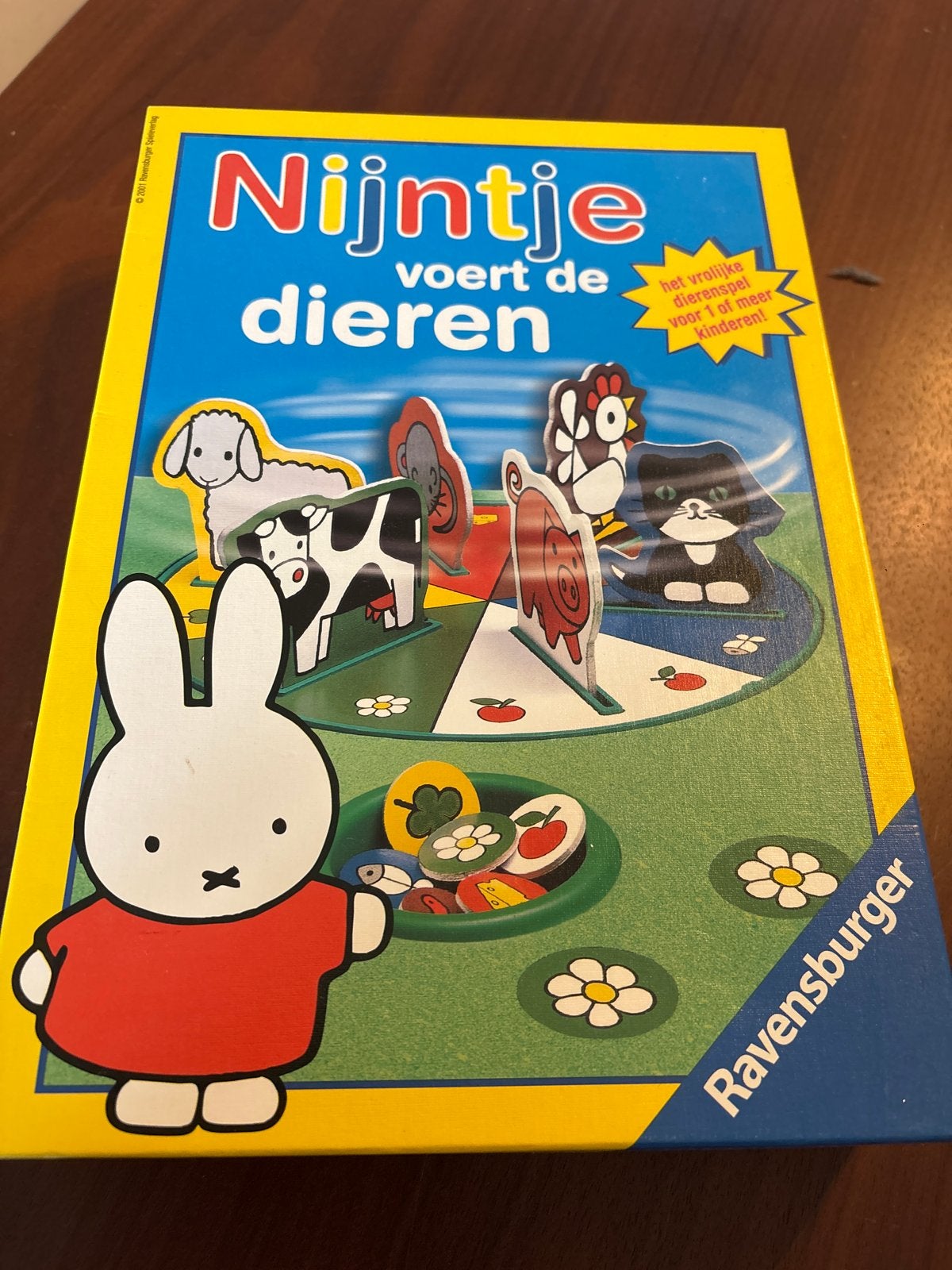 Nijntje voert de dieren - Ravensburger bordspel, Een of twee spelers, Ophalen of Verzenden, Gebruikt