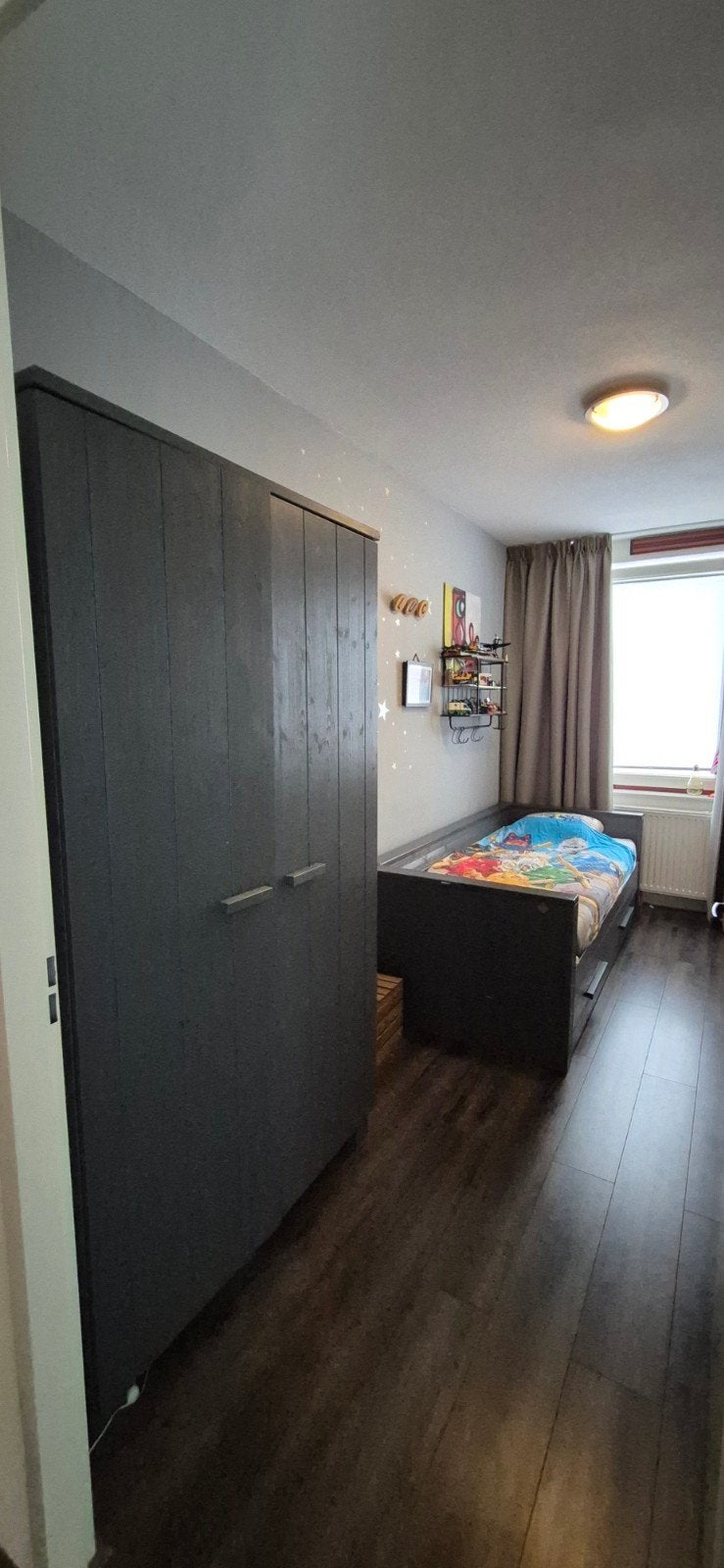 Woods Dennis bed en kast, dit weekend ophalen. 15€  eraf!, Ophalen, Gebruikt, 90 cm, Eenpersoons