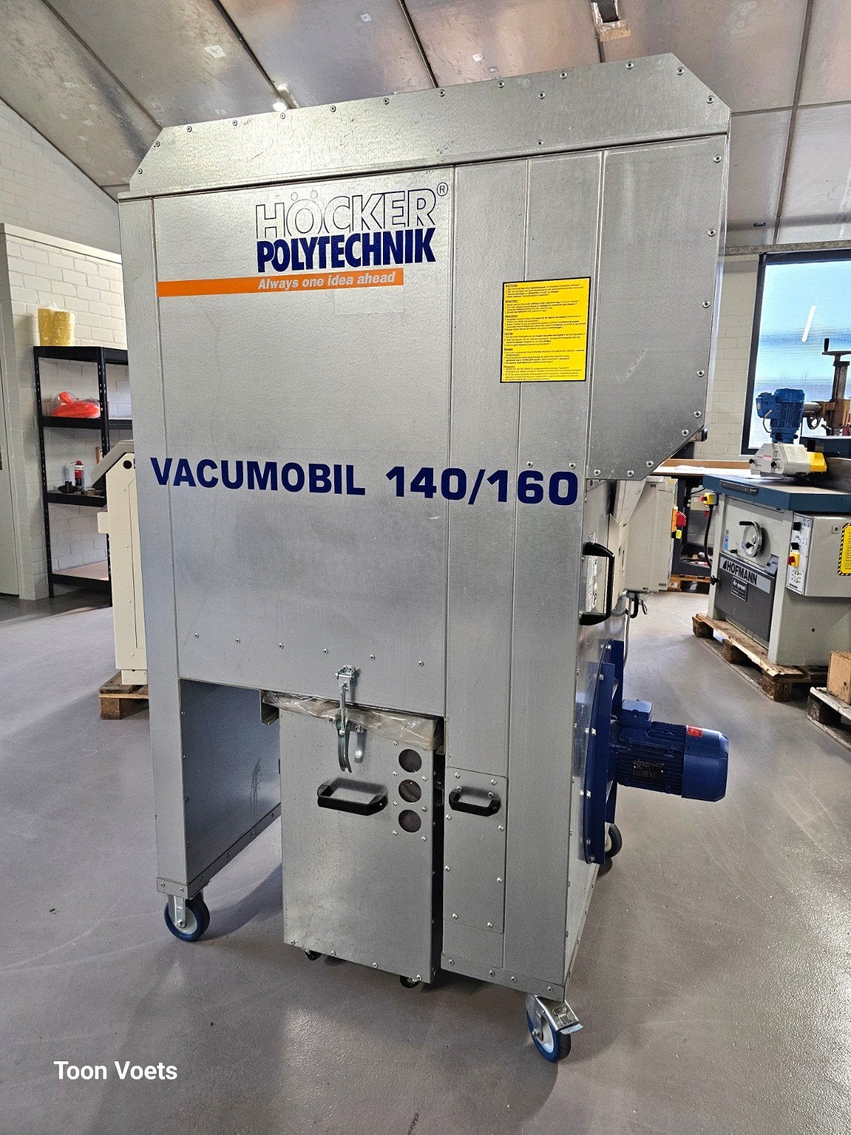 Afzuiging  / afzuiger Hocker polytechnik Type Vacumobil, Ophalen, Zo goed als nieuw