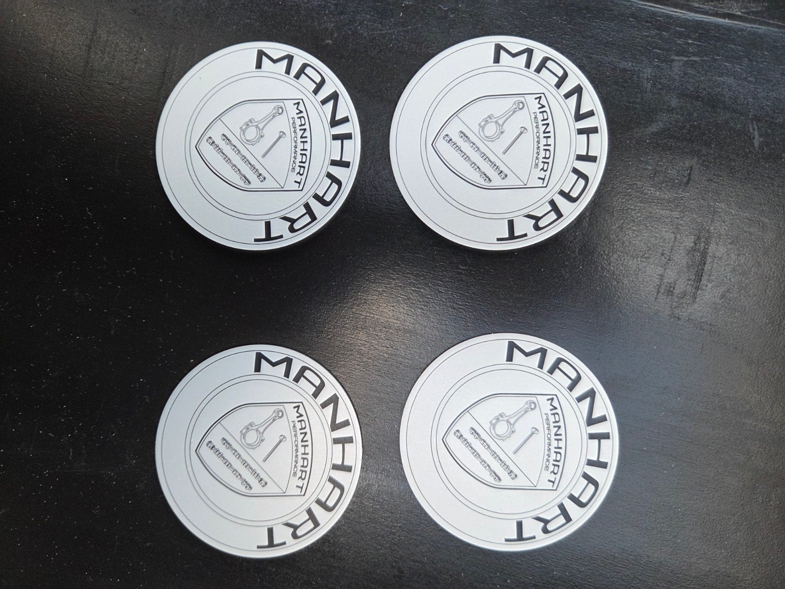 Manhart Performance Naafdoppen Set (4 stuks) 6 cm, Ophalen of Verzenden, Nieuw