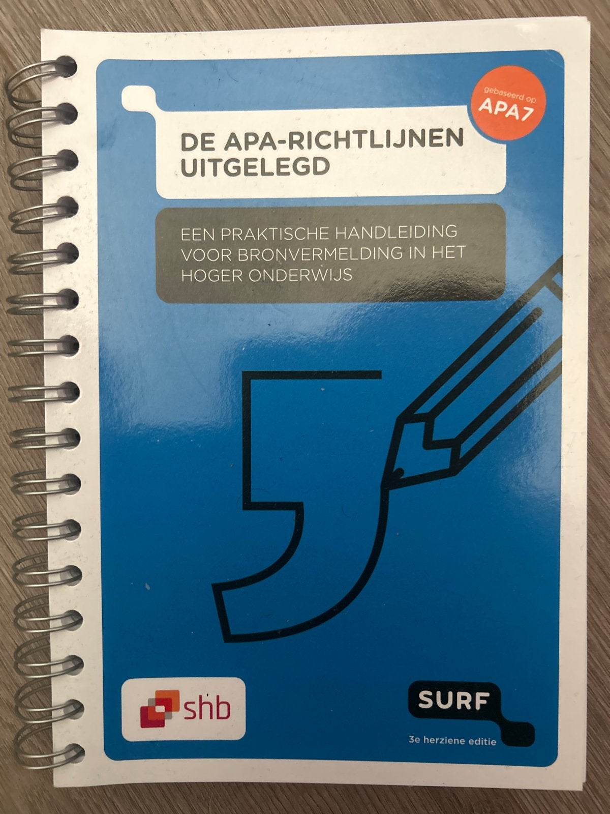 De APA-richtlijnen uitgelegd - 3e herziene editie, Boeken, Ophalen of Verzenden, Gamma, Zo goed als nieuw, HBO