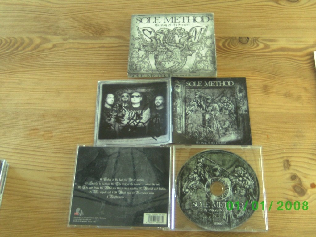 Sole Method – The Way Of The Descent, Ophalen of Verzenden, Zo goed als nieuw, Album