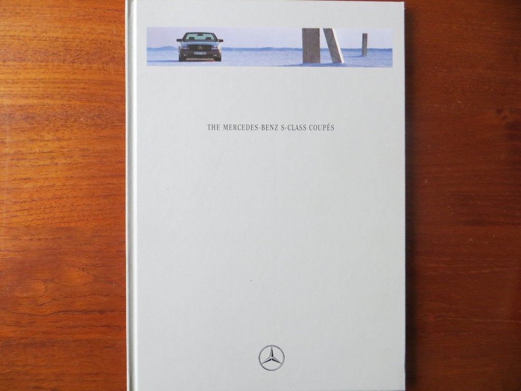 Mercedes-Benz S-Klasse: S-Class Coupés (aug. 1995), Ophalen of Verzenden, Nieuw, Mercedes