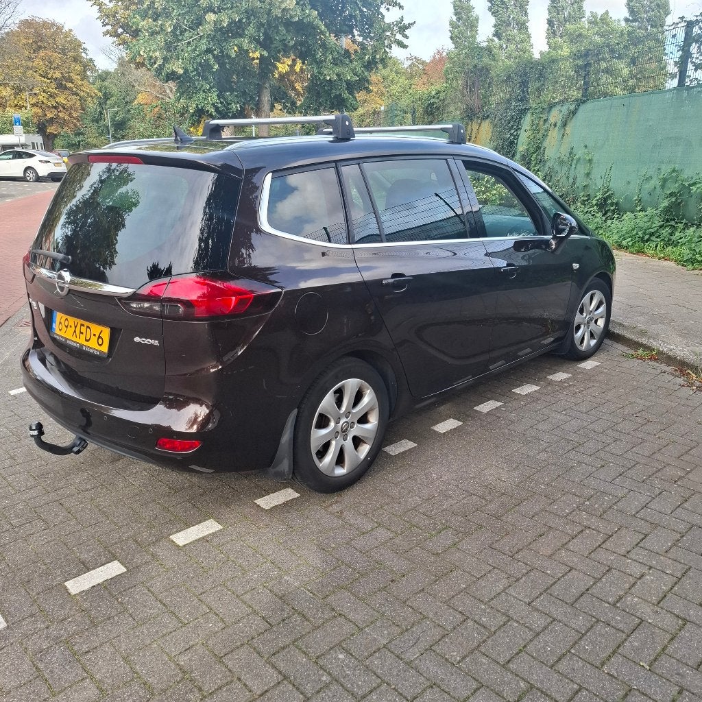 Opel Zafira 1.4 T 103KW 2012 Bruin 7 Zitplaatsen., Navigatiesysteem, 1250 kg, Zwart, 4 cilinders
