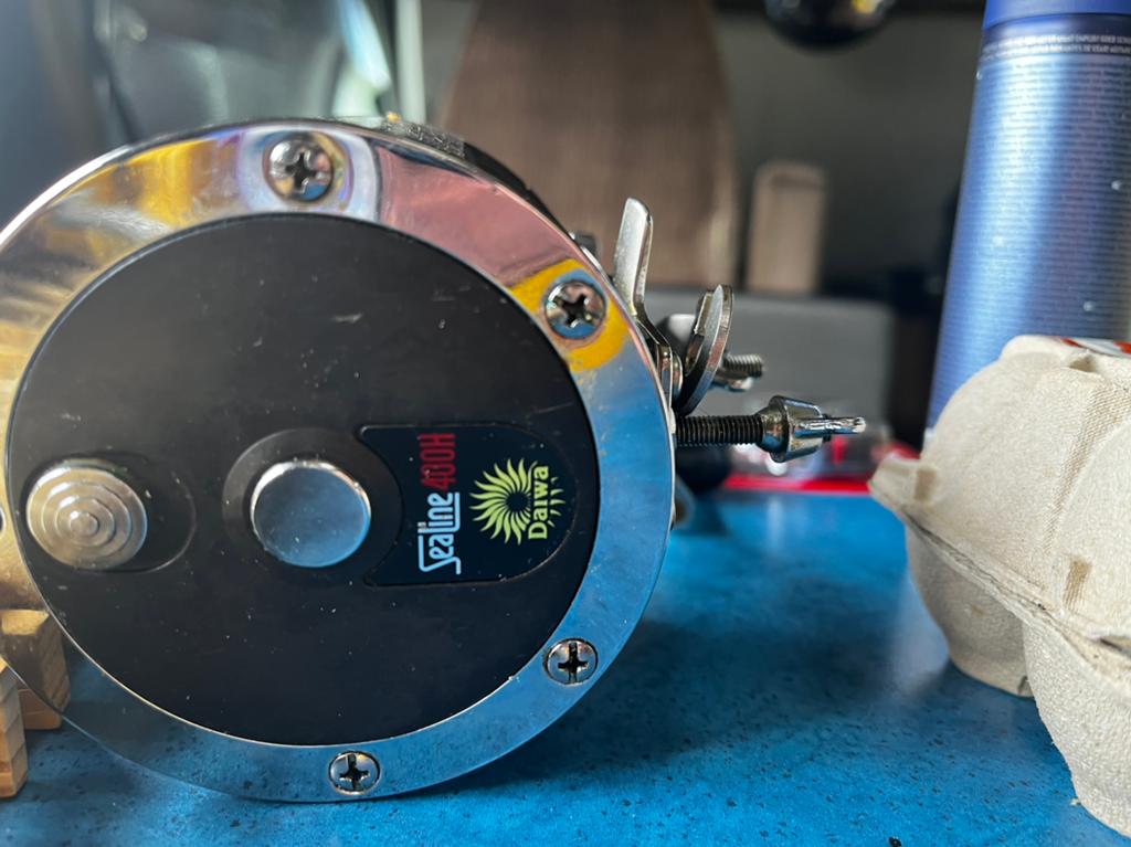 Daiwa sealife reel 400h, Ophalen of Verzenden, Gebruikt, Molen
