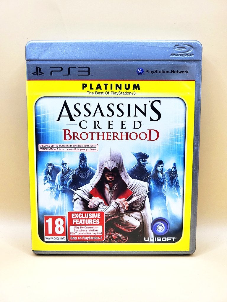 Assassin's Creed Brotherhood Platinum - PlayStation 3 - PS3, Avontuur en Actie, Vanaf 18 jaar, 1 speler, Sony support