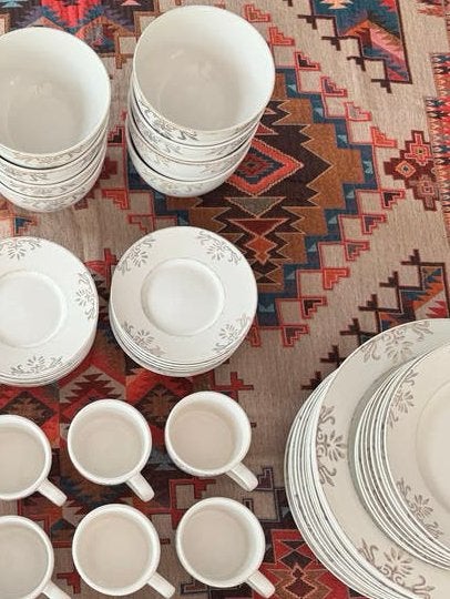 Flamant uitgebreid servies - 8 tot 12 persoons, Ophalen, Gebruikt, Overige merken, Compleet servies