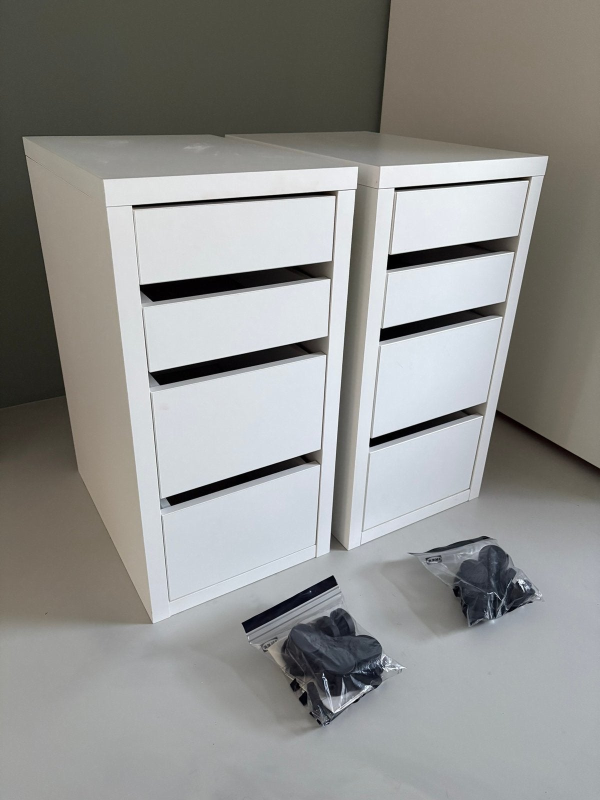 Micke ikea ladenkastjes 2x, Huis en Inrichting, Kasten | Ladekasten, Ophalen, Minder dan 50 cm, Gebruikt, 3 of 4 laden