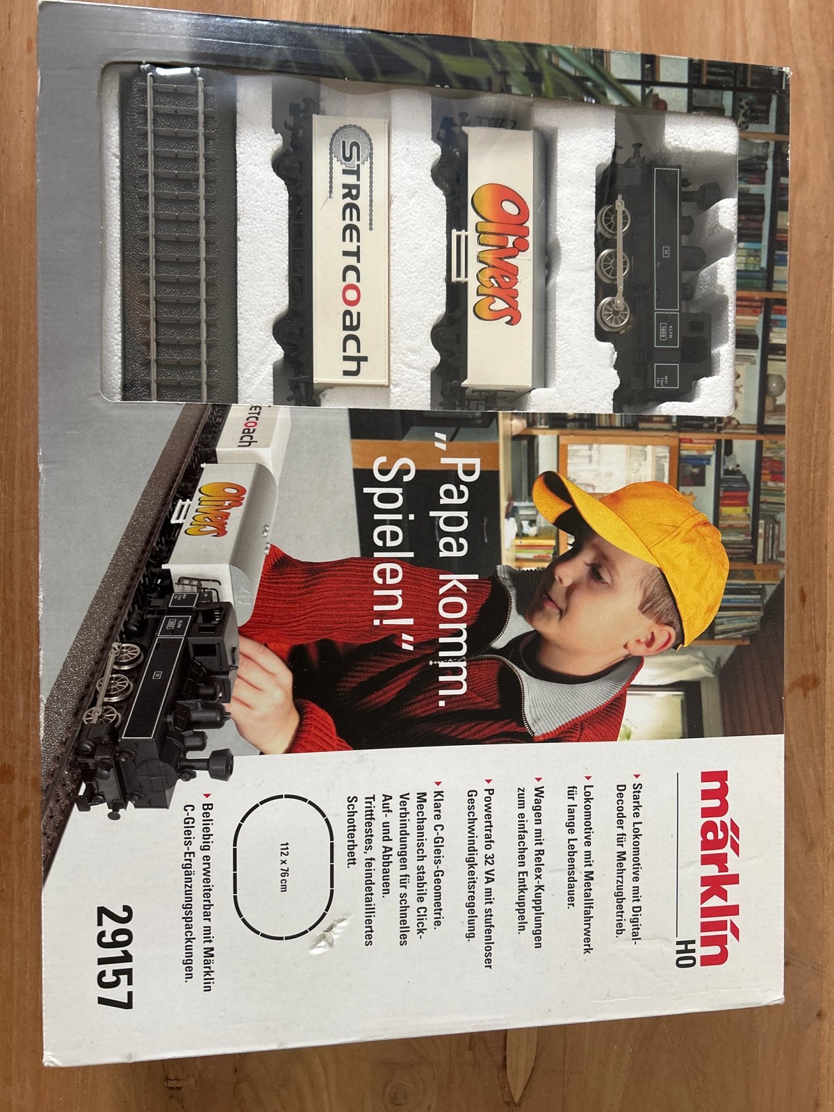 Märklin H0 Treinset 29157 "Papa komm. Spielen!", Wisselstroom, Treinset, Ophalen of Verzenden, Zo goed als nieuw