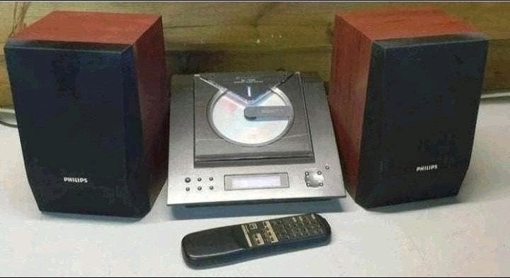 sharp stereo set xl-1100 + bluetooth + philips speakers, Ophalen of Verzenden, Cd-speler, Philips