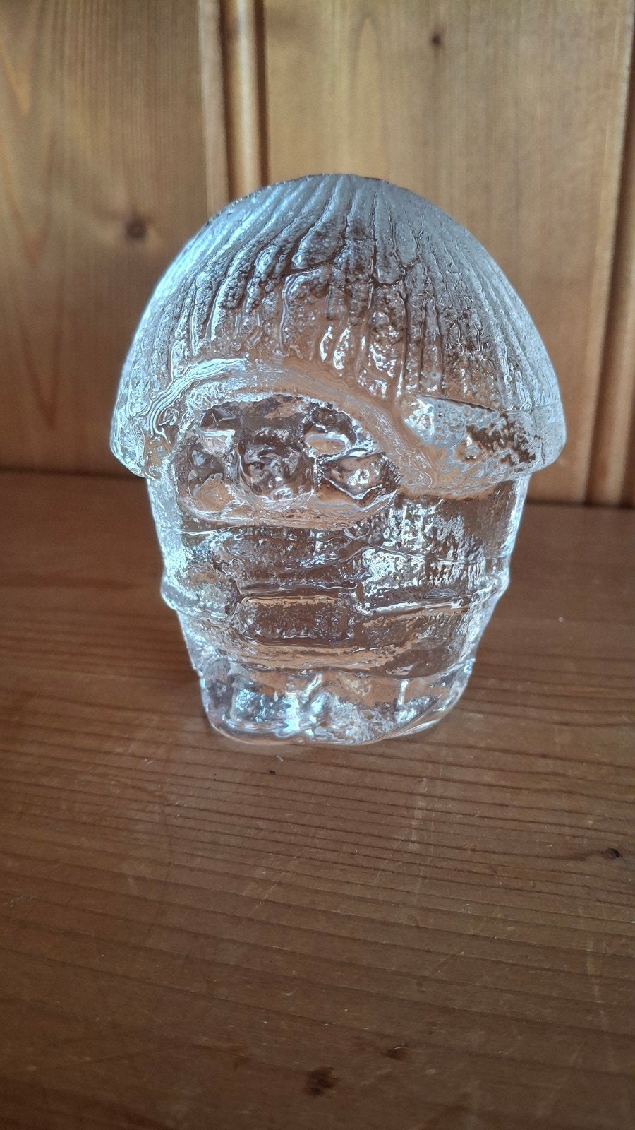 Vintage Zweeds glazen trol beeldje, Ophalen of Verzenden
