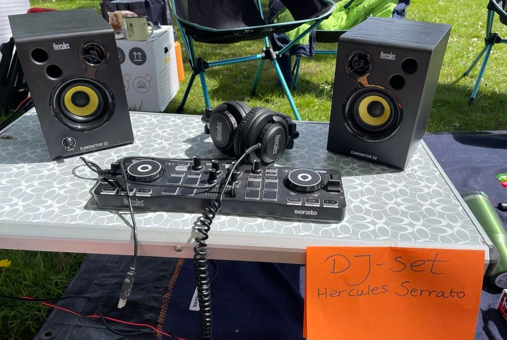 Complete DJ Set Hercules Serato, Ophalen of Verzenden, Zo goed als nieuw, Overige merken