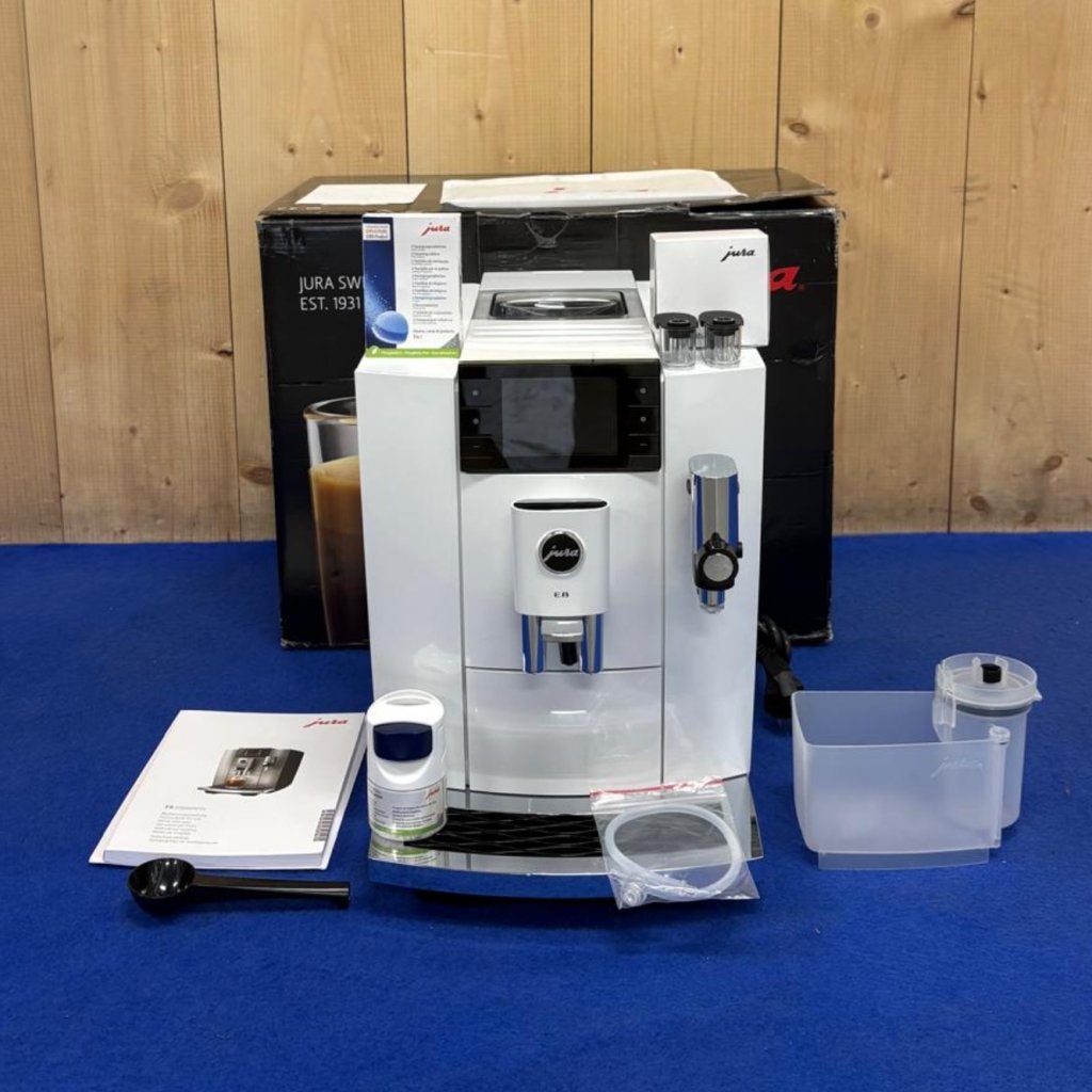 Jura E8 Volautomatische Espressomachine Piano White - Nieuw, Flex Ltd., Zo goed als nieuw, https://flex.com/contact-us, Nobelstraat 10, 5807 GA Oostrum LB, Limburg, Nederland