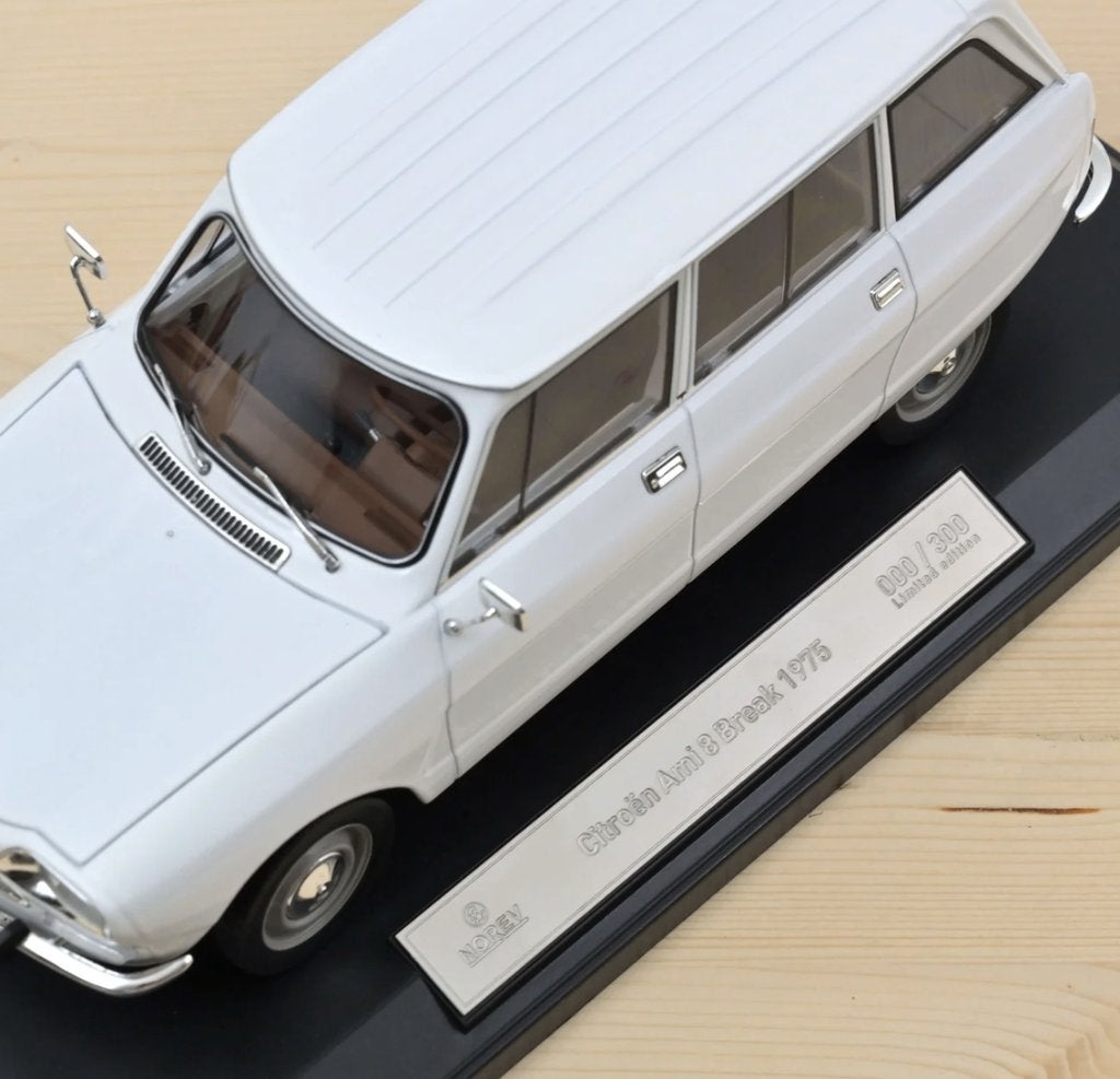 Citroen Ami 8 Break '75 Wit schaal 1/18 lim.ed. NOREV 181675, Verzenden, Nieuw, Auto, Norev