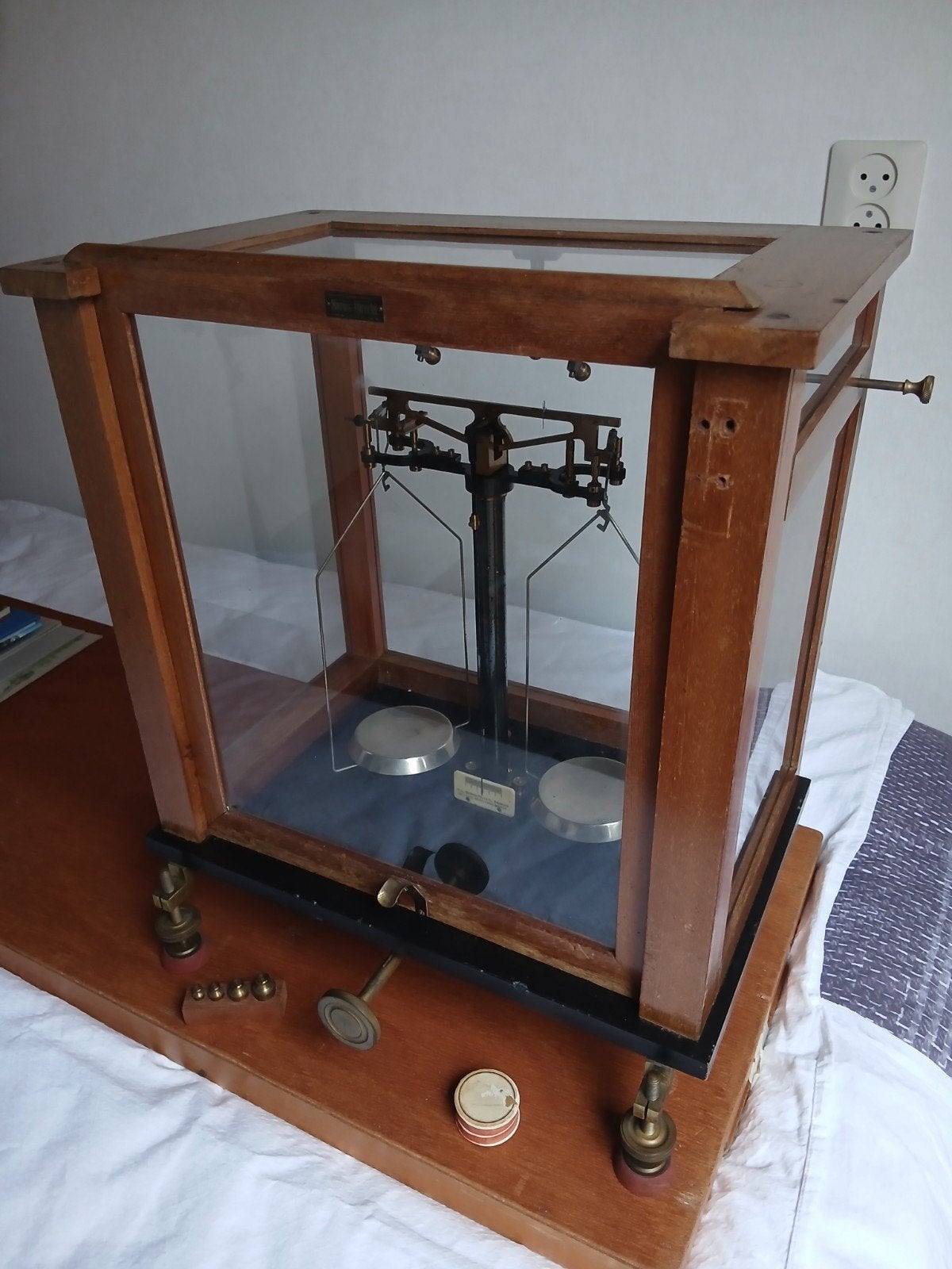apotheek weegschaal, Antiek en Kunst, Ophalen