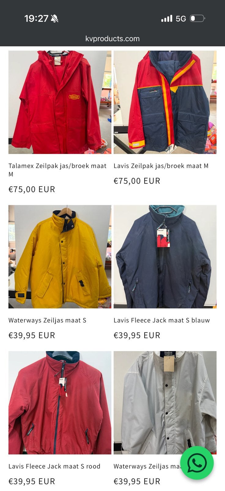 Diverse zeilkleding nieuw, Ophalen of Verzenden, Zo goed als nieuw, Reddingsvest of Zwemvest
