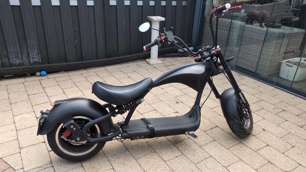 Mangosteen e scooter, Fietsen en Brommers, Snorfietsen en Snorscooters, Elektrisch, Zo goed als nieuw, Ophalen, Overige merken