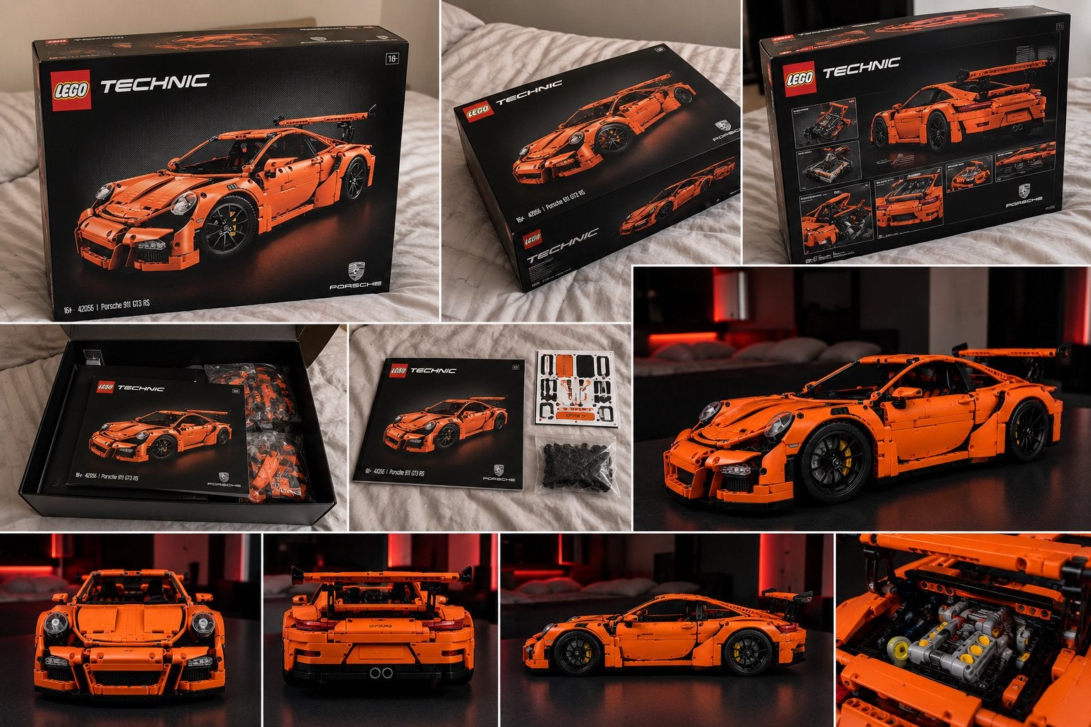LEGO Technic Porsche 911 GT3 RS (42056) - Zo goed als nieuw, Verzenden, Nieuw, Lego
