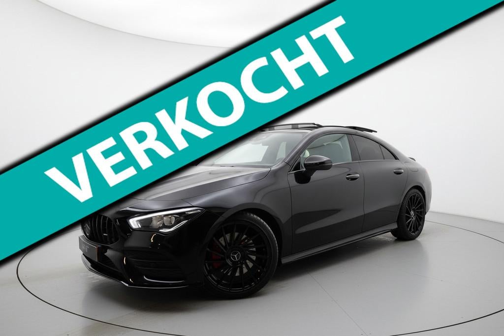 Mercedes-Benz CLA-klasse 220 4MATIC PANO SFEER CAMERA, Automaat, CLA, 1445 kg, Zwart