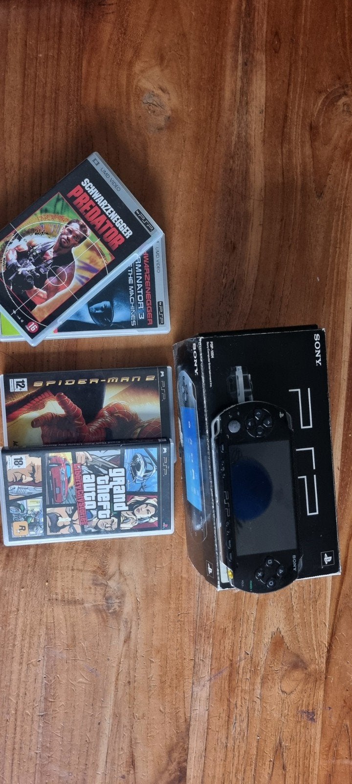 Sony PSP met games en films, Gebruikt, Ophalen of Verzenden, PSP, Met games