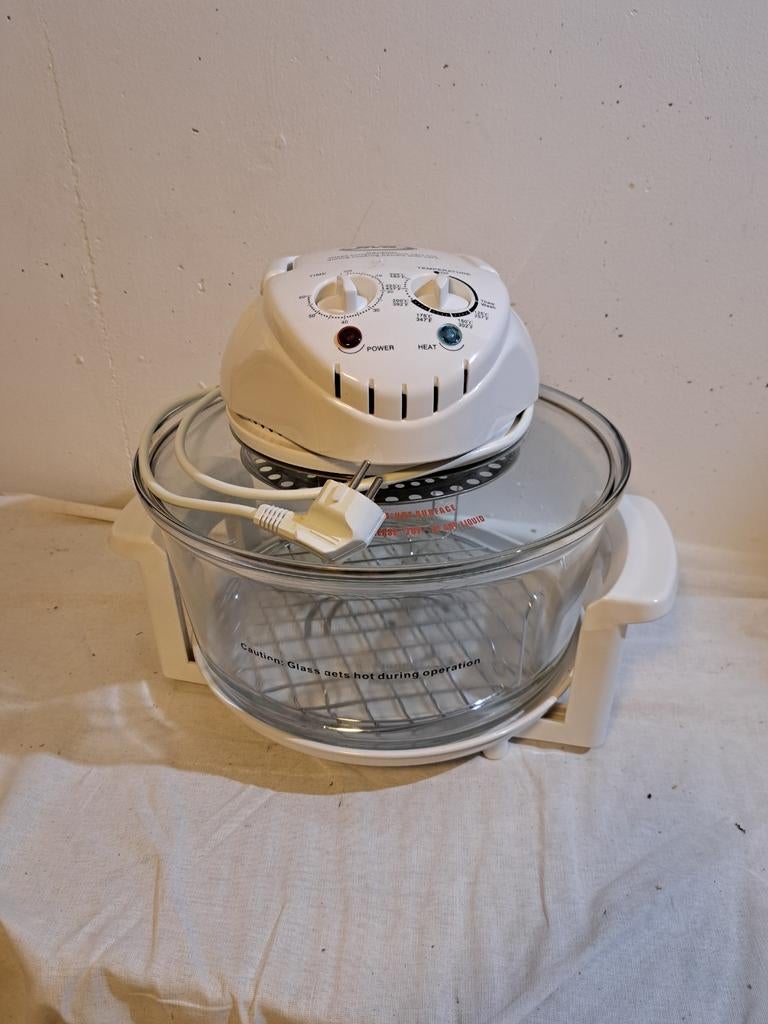 JML Halogeen Oven - Compacte heteluchtfriteuse, Witgoed en Apparatuur, Ovens, Gebruikt, Vrijstaand, Oven, Minder dan 45 cm, Minder dan 45 cm