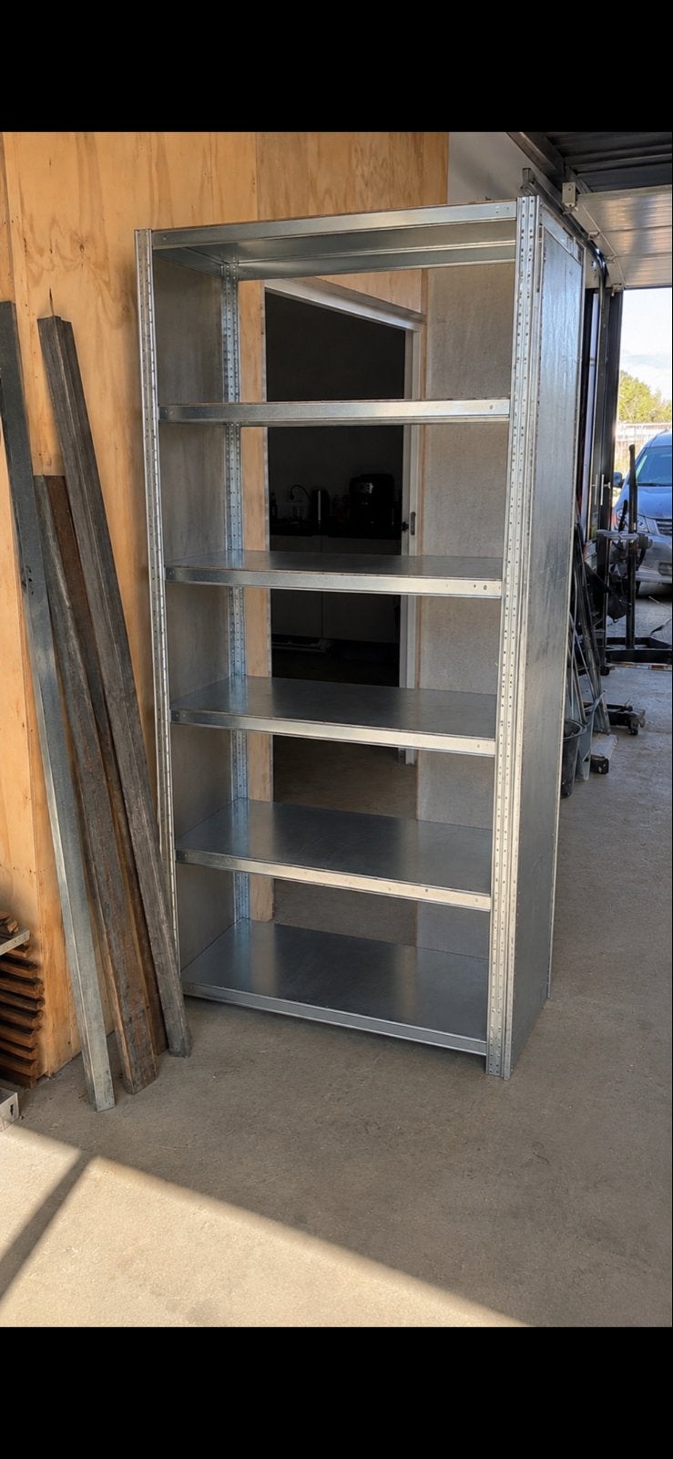 Stevige metalen “GS3” stellingkast, Ophalen, Gebruikt