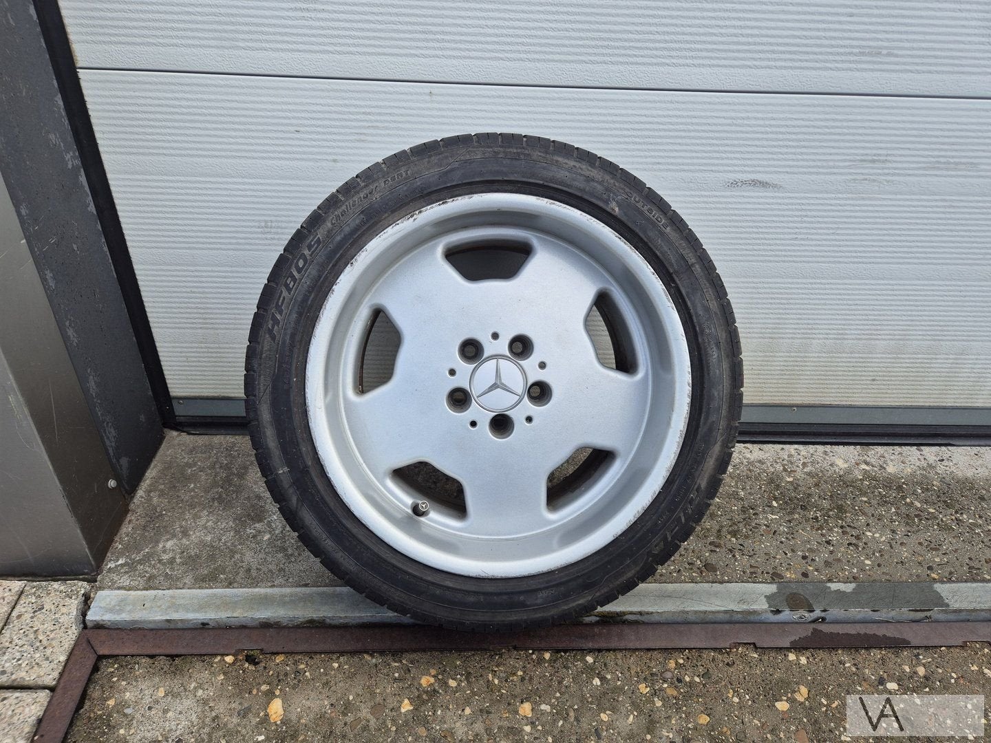 1 losse velg Mercedes AMG Monoblock 17 inch 10j breedset €99, Gebruikt, -, -, Banden en Velgen